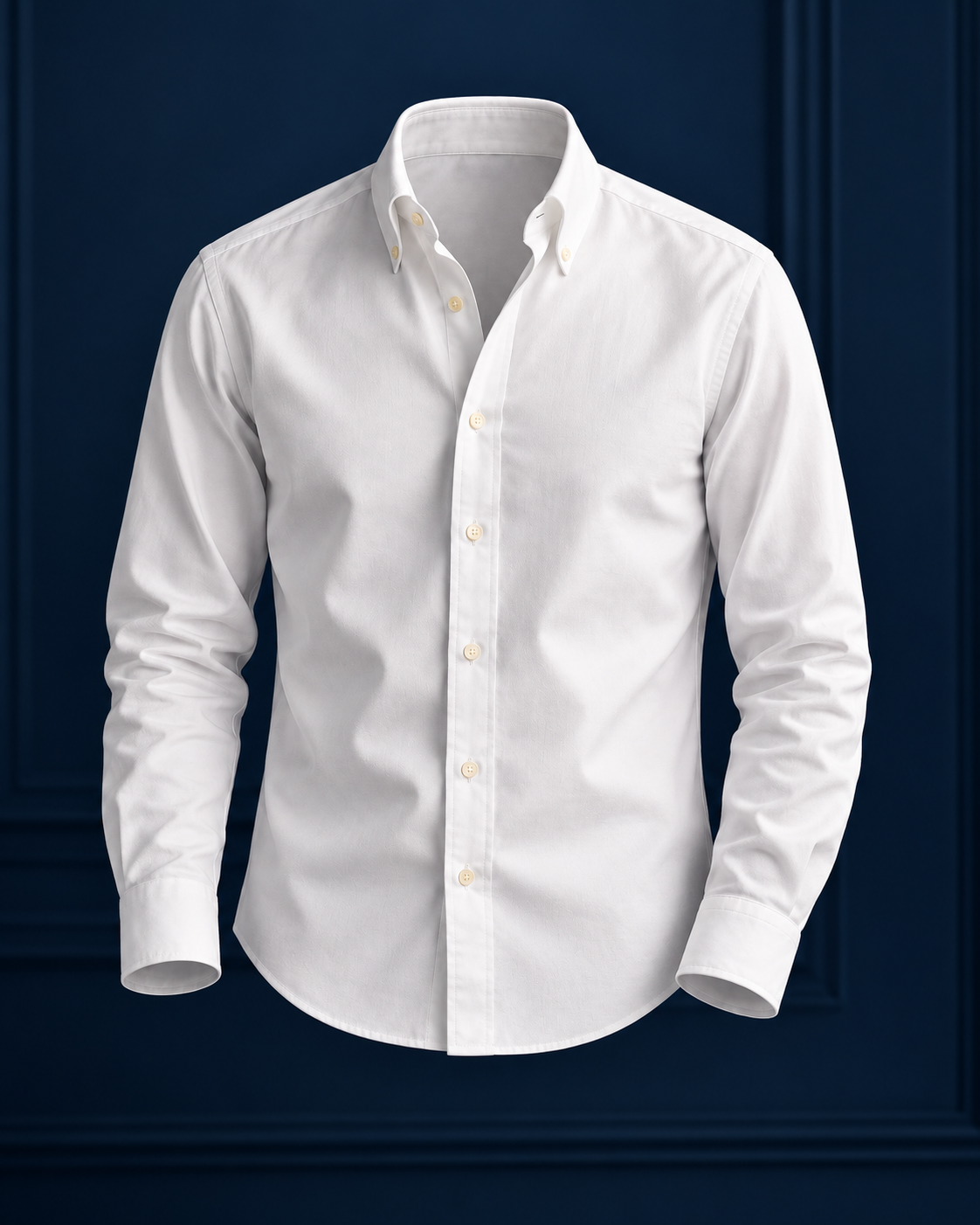 VEYLMONT white Oxford shirt